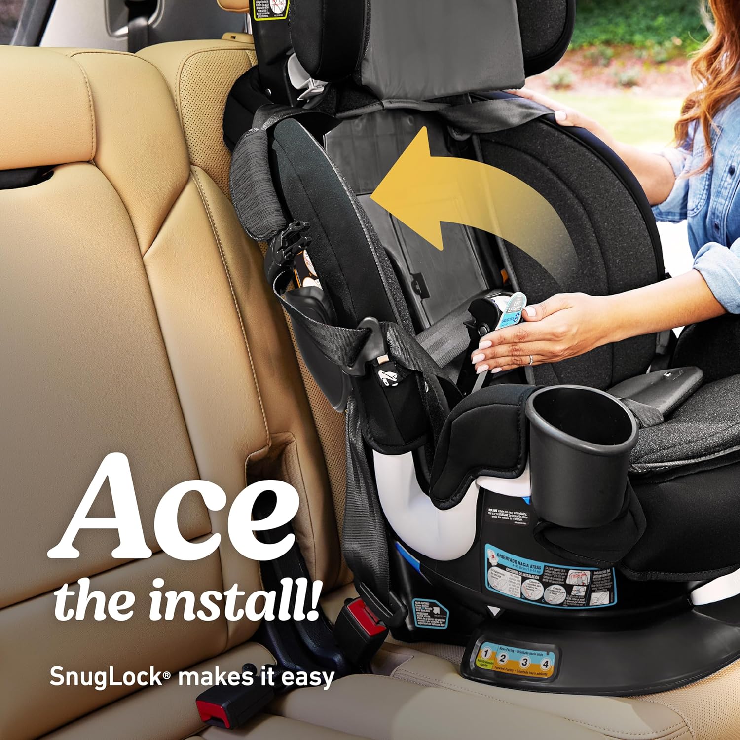 Limited Simple Goods Graco Turn2Me 3-in-1 Rotating Convertible Car Seat, Cambridge Fine