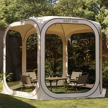 Economy Smart Pick East Oak Screen House Tent Pop-Up, Portable Screen Room Canopy Instant Screen Tent Practical