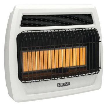 Popular Simple Goods 30,000 BTU Natural Gas Infrared Vent Free Thermostatic Wall Heater Sensible