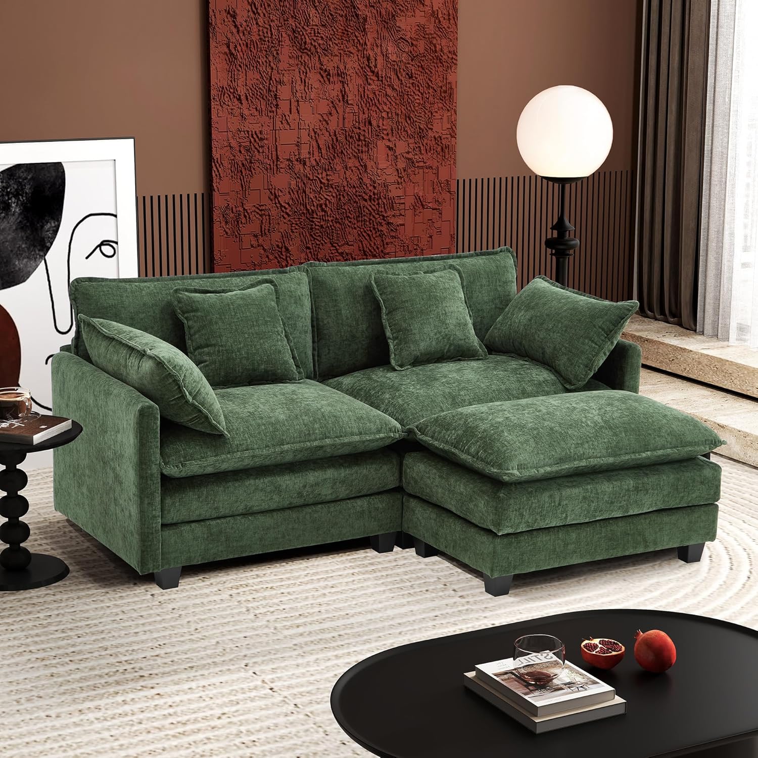 Premium Fresh Find Ihanherry 146" U-Shaped Modern Sofa Modular Sectional Cloud Couch Grey Practical