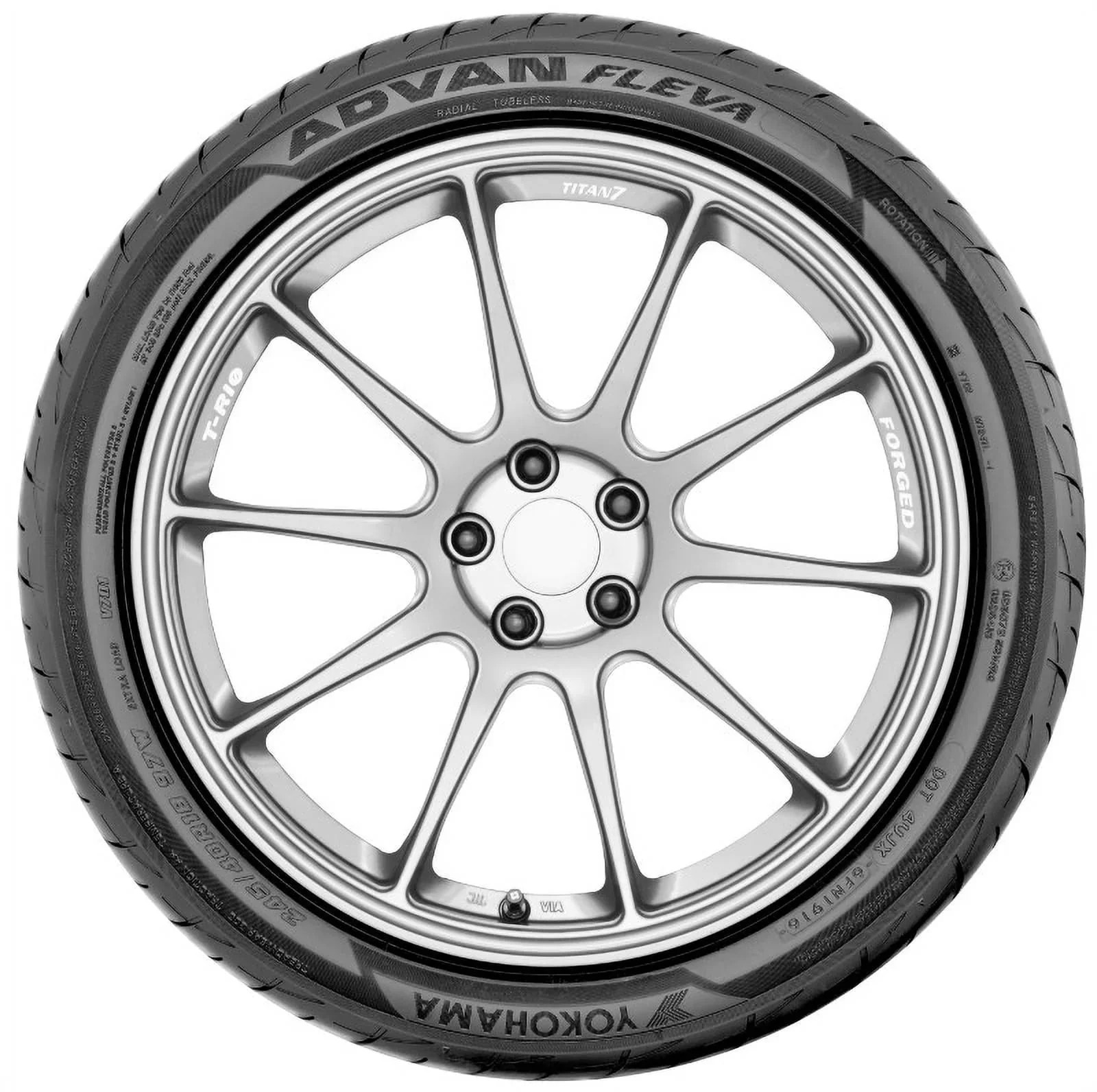 Premium Pure Value Yokohama Advan Fleva V701 185/55R15 82V Performance Tire Fine