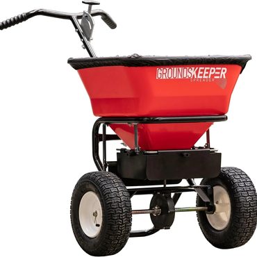 Limited Direct Source Multi-Purpose Walk Behind Push Spreader 100 Pound Capacity Grass Seed Salt Sensible