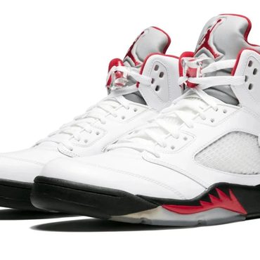 Limited True Basics Air Jordan 5 Retro "Fire Red 2013" Distinctive