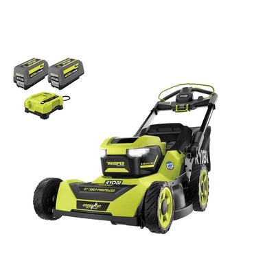 Limited Open Market Ryobi 40V HP Brushless 21-in Self-Propelled AWD Lawn Mower Whisper Series Distinctive