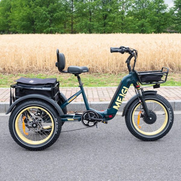 Genuine Open Market SILVERADO 20 48V/14AH 750W Foldable Fat Tire Electric Trike, 330LBS (96817362) Improved