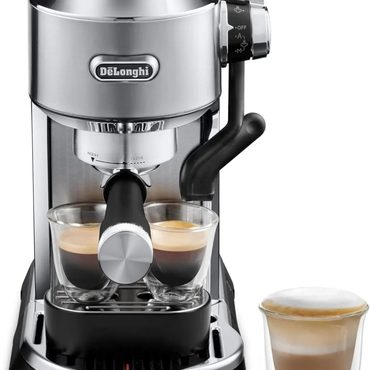 2026 Upgraded Direct Source De'Longhi Classic Espresso Machine with Milk Frother, 15-Bar Pump & Temperature Control Improved