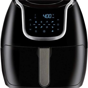 Advanced True Basics PowerXL Air Fryer Vortex Multi-Cooker, Roast/Bake/Dehydrate/Reheat, Non-Stick Basket, Includes Cookbook Modern