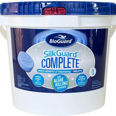 Limited Simple Goods BioGuard SilkGuard Complete 3′′ Chlorinating Tabs (25 lb) Sound