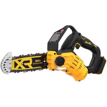 Limited Standard Goods 20V MAX Pruning Chainsaw, 8 Inch Bare Tool Only (DCCS623B) Distinctive