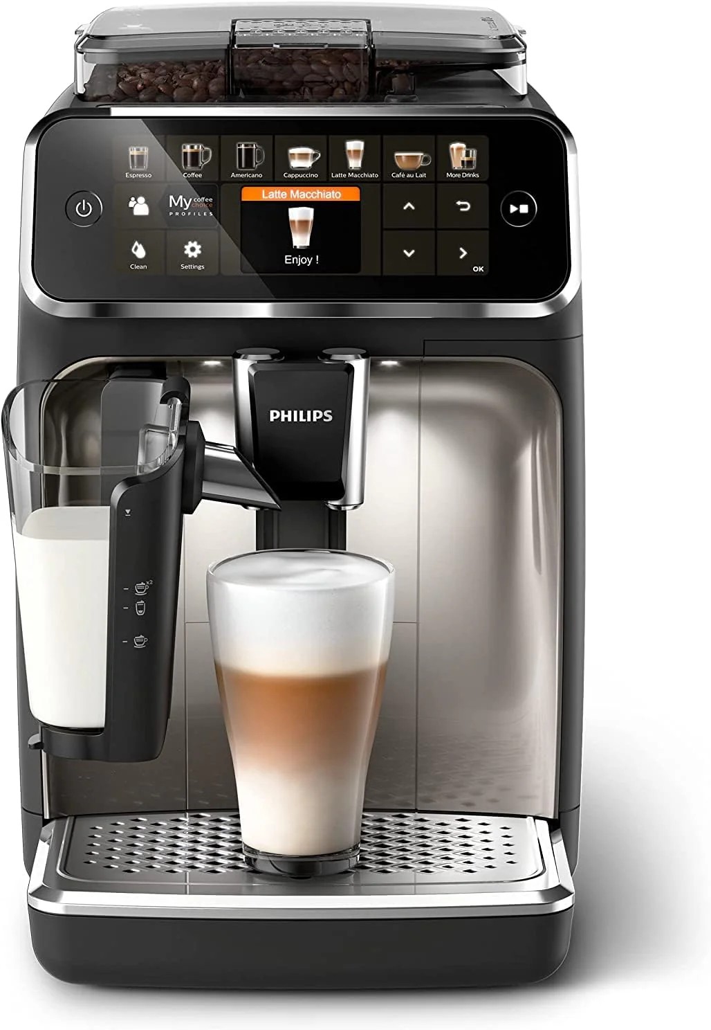 Essential Fresh Find PHILIPS 5400 Fully Automatic Espresso Machine with LatteGo Everyday