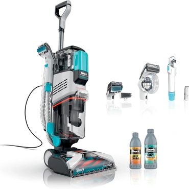 Classic Simple Goods Shark CarpetXpert EX201 Carpet Cleaner, Cyan, StainStriker Deep Cleaning for Pets Enhanced