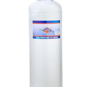 Revolutionary Everyday Co 100 lb Steel Propane Cylinder with OPD Valve, DOT Approved, Rust-Resistant, for Grills & Heaters Practical