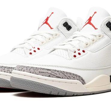 Essential Basic Line Air Jordan 3 "White Cement Reimagined 2023" Sensible