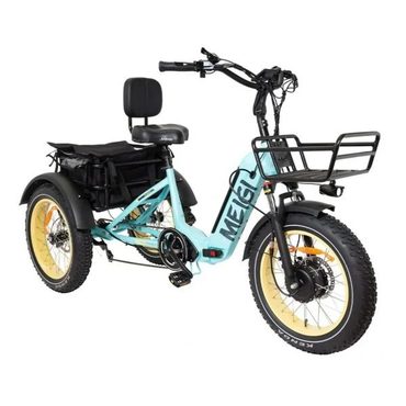 2026 Debut Everyday Co SILVERADO 20 48V/14AH 750W Folding Electric Tricycle with Wide Tires, 150 kg (96817362) Value