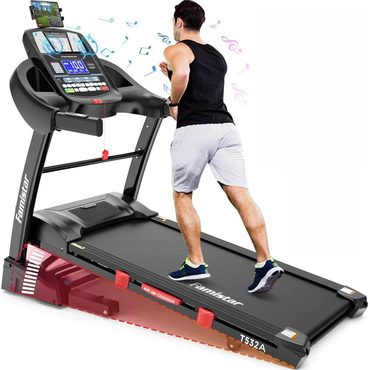 Brand New Standard Goods 4.5HP Foldable Treadmill, 15 Auto Incline Levels, 10MPH Speed, 300LB Capacity, Home Exercise Machine Sound