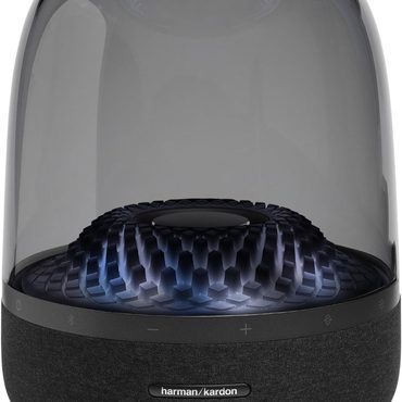 New 2026 Clear Choice Bluetooth Home Speaker - Superior Sound Quality - 5 Diamond Effect Light Themes - Made from Recycled Materials Everyday