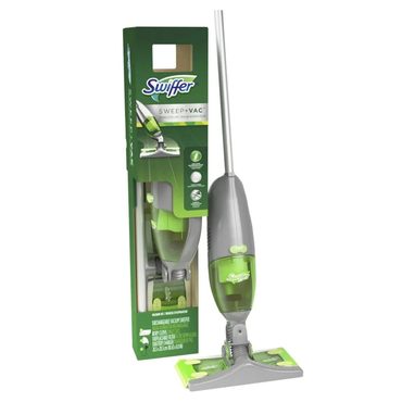 Essential Everyday Co Swiffer Vacuum Kit, Sweep + Vac, Cordless Distinctive