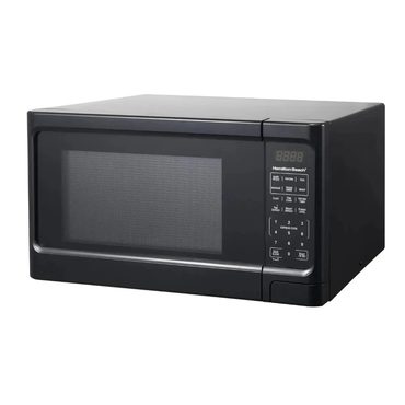 2026 Upgraded Open Market Hamilton Beach 1.1 Cu. Ft. Sleek Black Digital Microwave - Effortless Touchpad Controls Distinctive