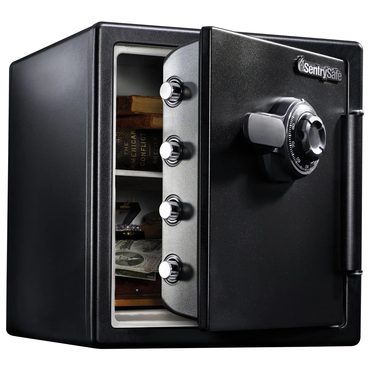 Limited Everyday Co SentrySafe SFW123CS Fire-Resistant Safe and Waterproof Safe with Dial Combination Lock 1.23 Cu. ft. Original