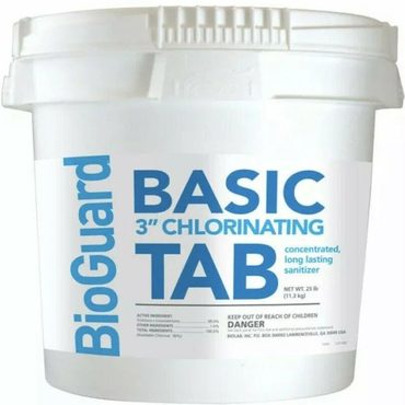 Durable Pure Value BioGuard Basic 3′′ Chlorinating Tablets – 25 lb Sensible