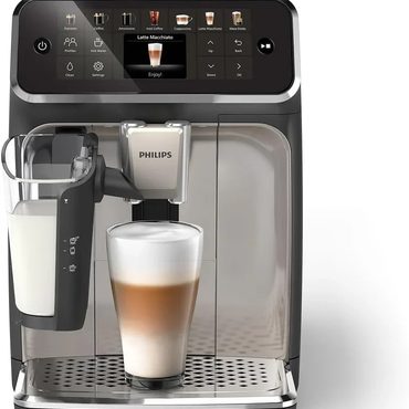 2026 Upgraded Smart Pick Philips 4400 Series Fully Automatic Espresso Machine, LatteGo Milk System, Integrated Grinder, 12 Hot & Iced C Original