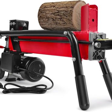 2026 Debut Pure Value Electric Log Splitter 7-Ton 15 Amp Horizontal Full Beam Distinctive