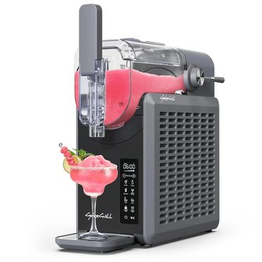New 2026 Clear Choice Slushie Machine Professional Frozen Drink Maker 70 oz LED Display 6 Programs Sensible