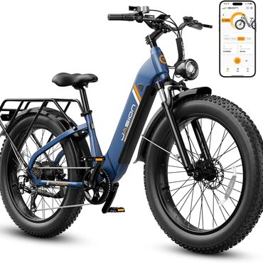 New 2026 Everyday Co Thunder Electric Bike 1500W 30+MPH 80Miles Range Fat Tire Hydraulic Disc Brakes Practical