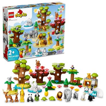 Brand New Smart Pick DUPLO Wild Animals of the World 10975 Building Toy Set (142 Pieces) Practical