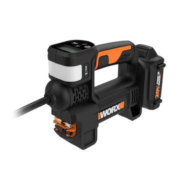 Genuine Simple Goods 20V MAX Cordless Multi-Function Air Pump Inflator (1 x 2.0aH Battery and 1 x Charger Included) - Black Functional