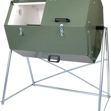 Limited Open Market 70 Gallon Tumbling Compost Bin Tumbler Improved