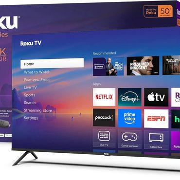 Limited Smart Pick Roku 50" Select Series 4K HDR Smart TV with Voice Remote Sensible