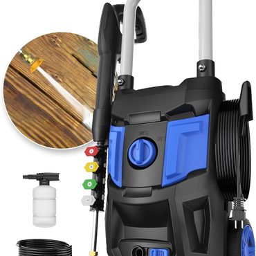 In Season Pure Value Electric Pressure Washer 4200PSI 2.8GPM with 25FT Hose 4 Nozzles Fine