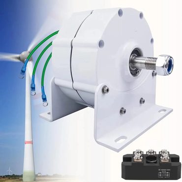 Durable Standard Goods 12000W Low RPM Permanent Magnet Generator 12V 24V 48V 120V 220V, 12V Reliable