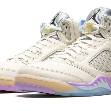 Limited Clear Choice Air Jordan 5 Retro "We The Best - Sail" Budget