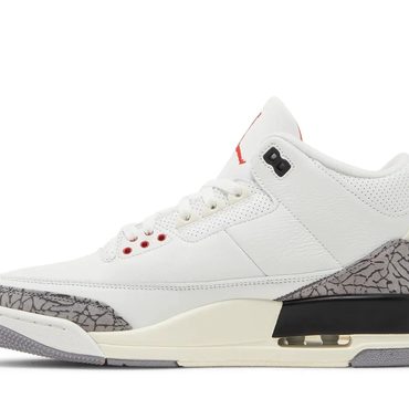 Genuine Open Market Jordan 3 Retro 'White Cement Reimagined' Universal