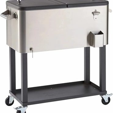 Limited Smart Pick TRINITY Stainless Steel Cooler with Cover (100 Quart) Improved