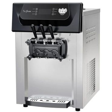 Brand New Simple Goods 2200W Commercial Ice Cream Machine 3 Flavor Soft Serve Distinctive