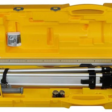 In Season True Basics LL100N-2 Laser Level Kit HR320 Receiver Clamp Tripod Case Yellow Enhanced