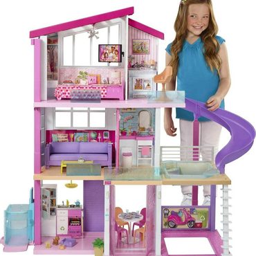 Limited Pure Value Barbie Dreamhouse Dollhouse With 70+ Accessories, Working Elevator, Lights and Sounds sgtnighsdesigns Improved