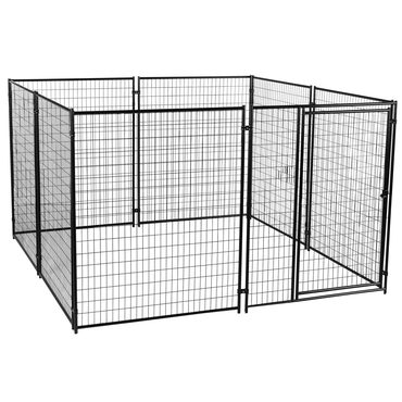 Advanced Direct Source Lucky Dog 6'H x 10'W x 10'L Modular Kennel Modern