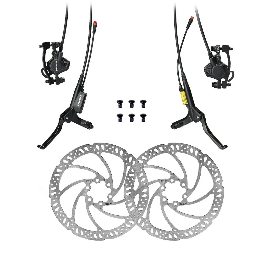 2026 Upgraded Basic Line Tektro HD-E350 Hydraulic Disc Brakes Reliable