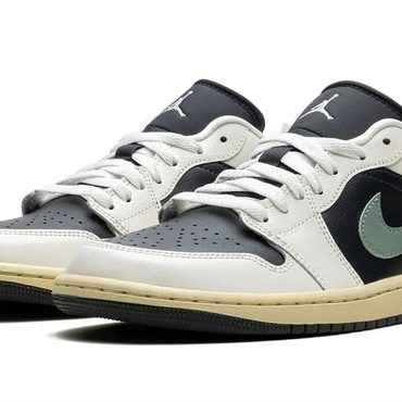 Essential Pure Value Air Jordan 1 Low WMNS "Jade Smoke" Enhanced