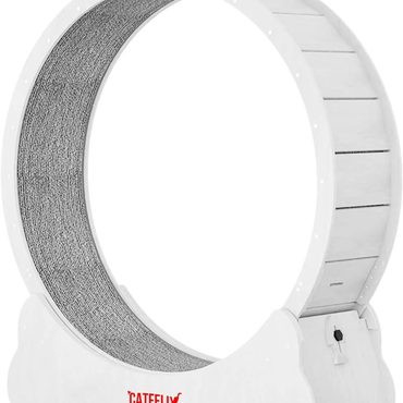 Annual True Basics Cat Felix Cat Wheel Cat Exercise Wheel Indoor Cat Treadmill Pink White Sensible