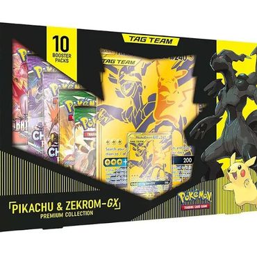 Limited Fresh Find Pokemon Pikachu and Zekrom GX Premium Collection Improved