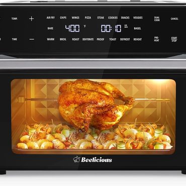 Limited Simple Goods Extra Large Air Fryer, 19-in-1 Air Fryer Oven Combo Sound