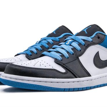 Annual Basic Line Air Jordan 1 Low "Laser Blue" Modern