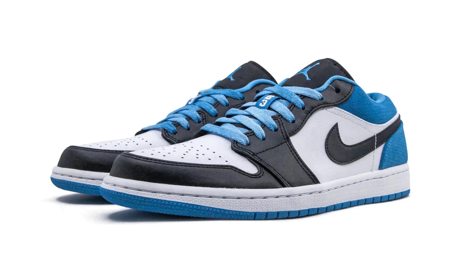 Annual Basic Line Air Jordan 1 Low "Laser Blue" Modern