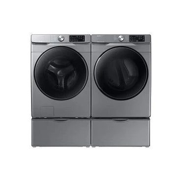 Essential Everyday Co 45 cu ft FrontLoad Washer 75 cu ft Electric Dryer �� Platinum Budget