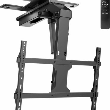 In Season Basic Line VIVO Electric Ceiling TV Mount, 37–70", Motorized, App Control, Black Everyday